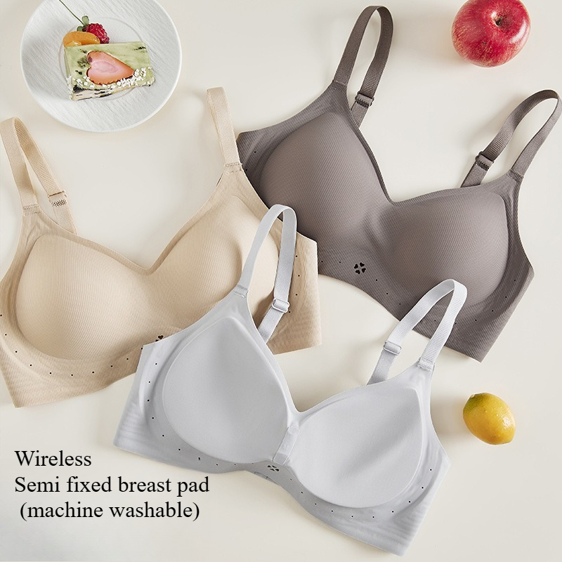 Mastectomy Bra Pocket - Bra Tanpa Jahitan Baru untuk Wanita,
