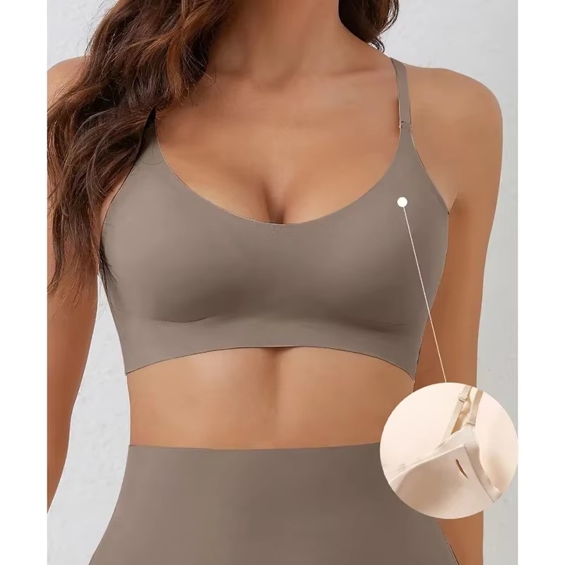 Mastectomy Bra Pocket - Pakaian dalam tanpa jahitan dengan dukungan