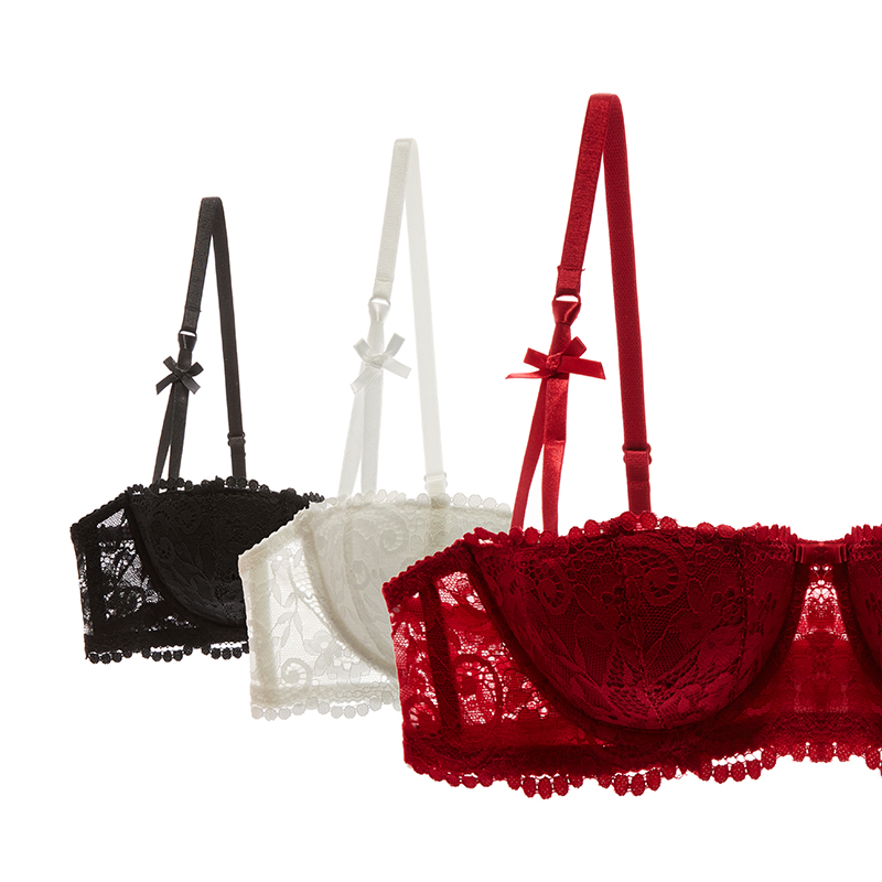 1/2 Half Cup Bras KUCLUT Linge - Mastectomy Bra Pocket ulasan dan harga
