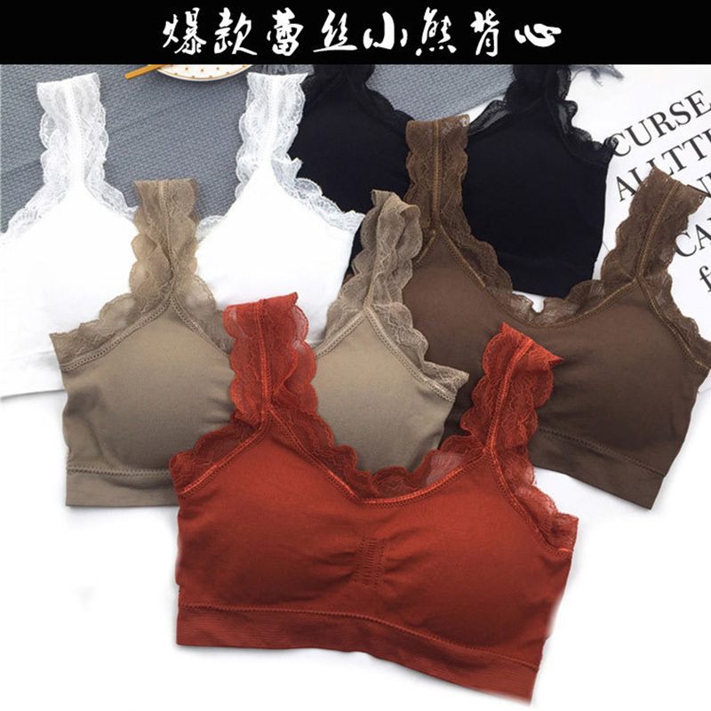 Bra Push Up tanpa tali untuk w - Lace Bralette Set ulasan dan harga