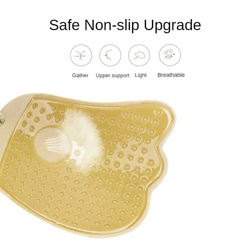 Bra perekat tanpa tali yang ti - Push Up Bra Silicone ulasan dan harga