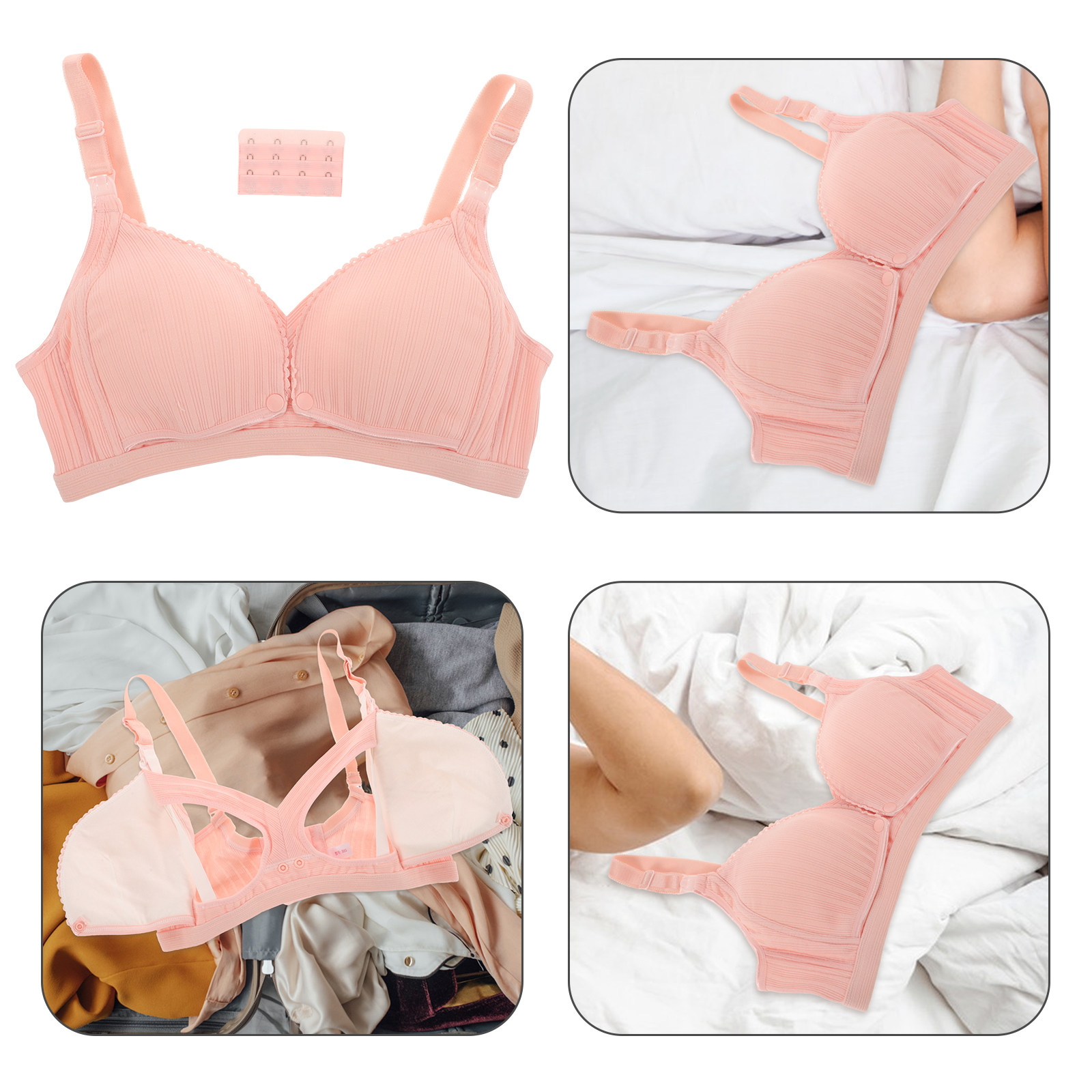 Bra Menyusui Tanpa Kawat Warna - Nursing Bra Clip ulasan dan harga