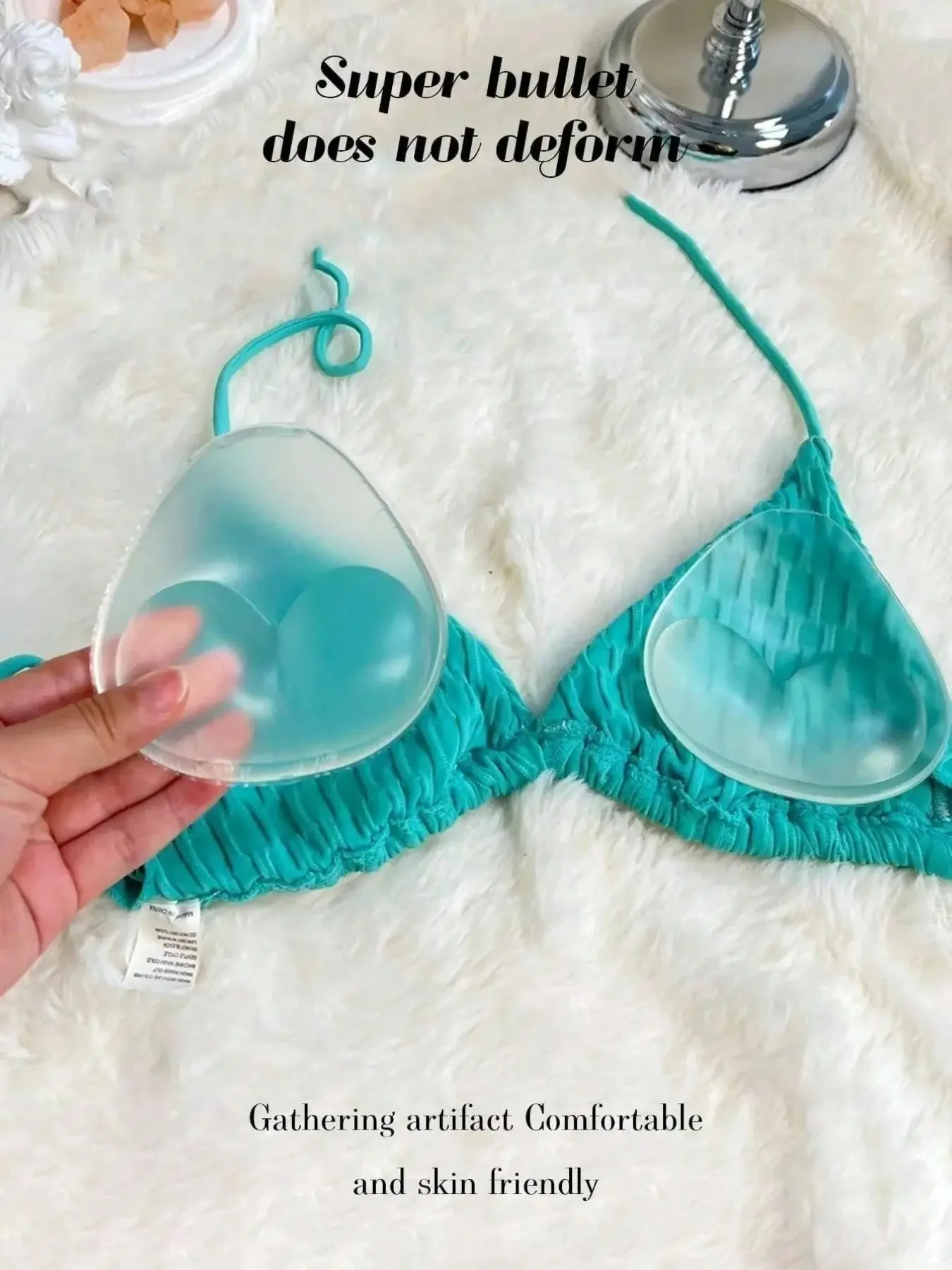 1 Pasang Bantalan Bra Silikon  - Push Up Bra Silicone ulasan dan harga