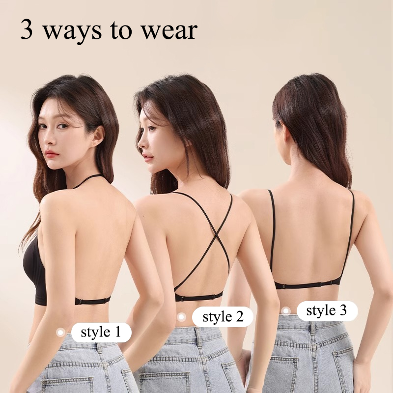 Bralette Halter Multiway Tanpa - Convertible Bra Multiway ulasan dan harga