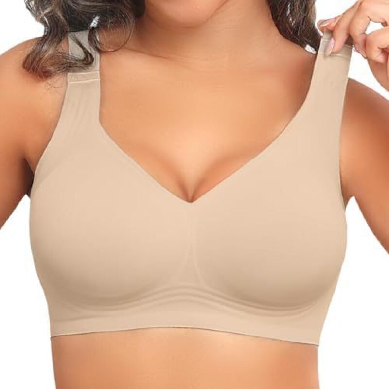 Bra Wanita Tanpa Kawat Seamles - Mastectomy Bra Pocket ulasan dan harga